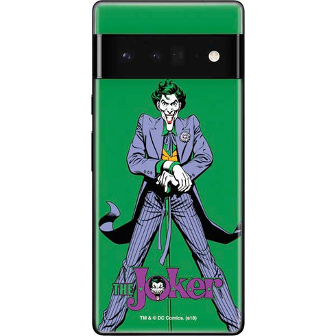 DC Comics The Joker Classic Art Pose Google Pixel 6 Pro Skin